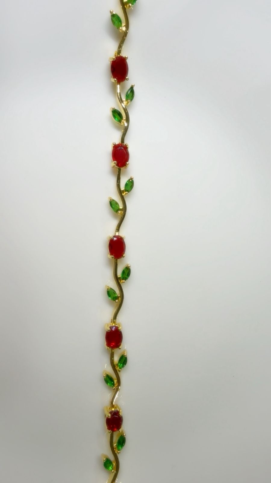 Red & Green Viral- Fairy Tulip Bracelet